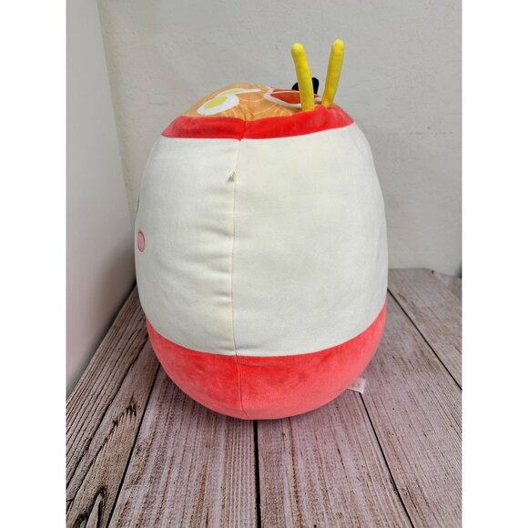 Large Kellytoy Originals Squishmallows Raisy The Ramen Plush 16” - Picture 6 of 7